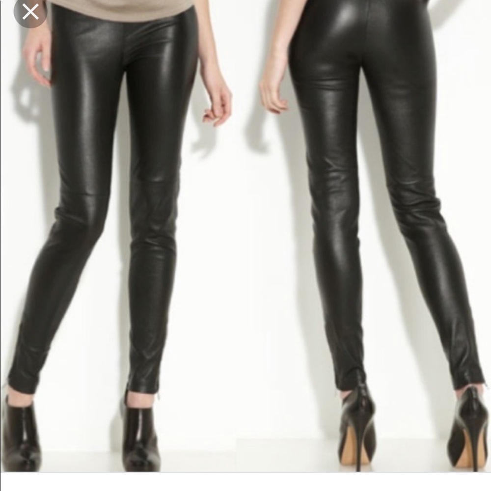 Leith leather leggings NWT